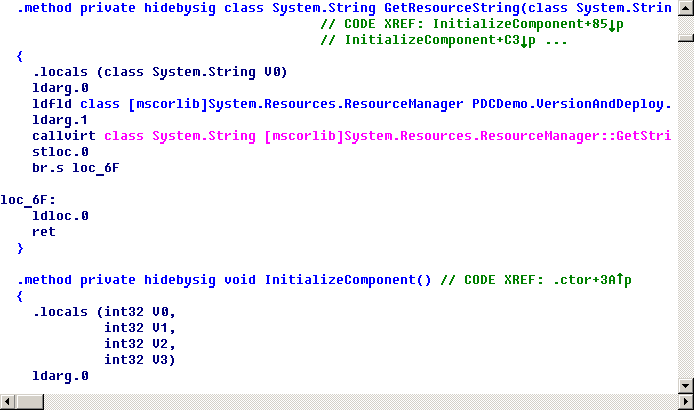 .net disassembly